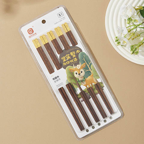 sw2570鸡翅木金福筷